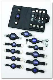 Combo  Pack Retractable Cable